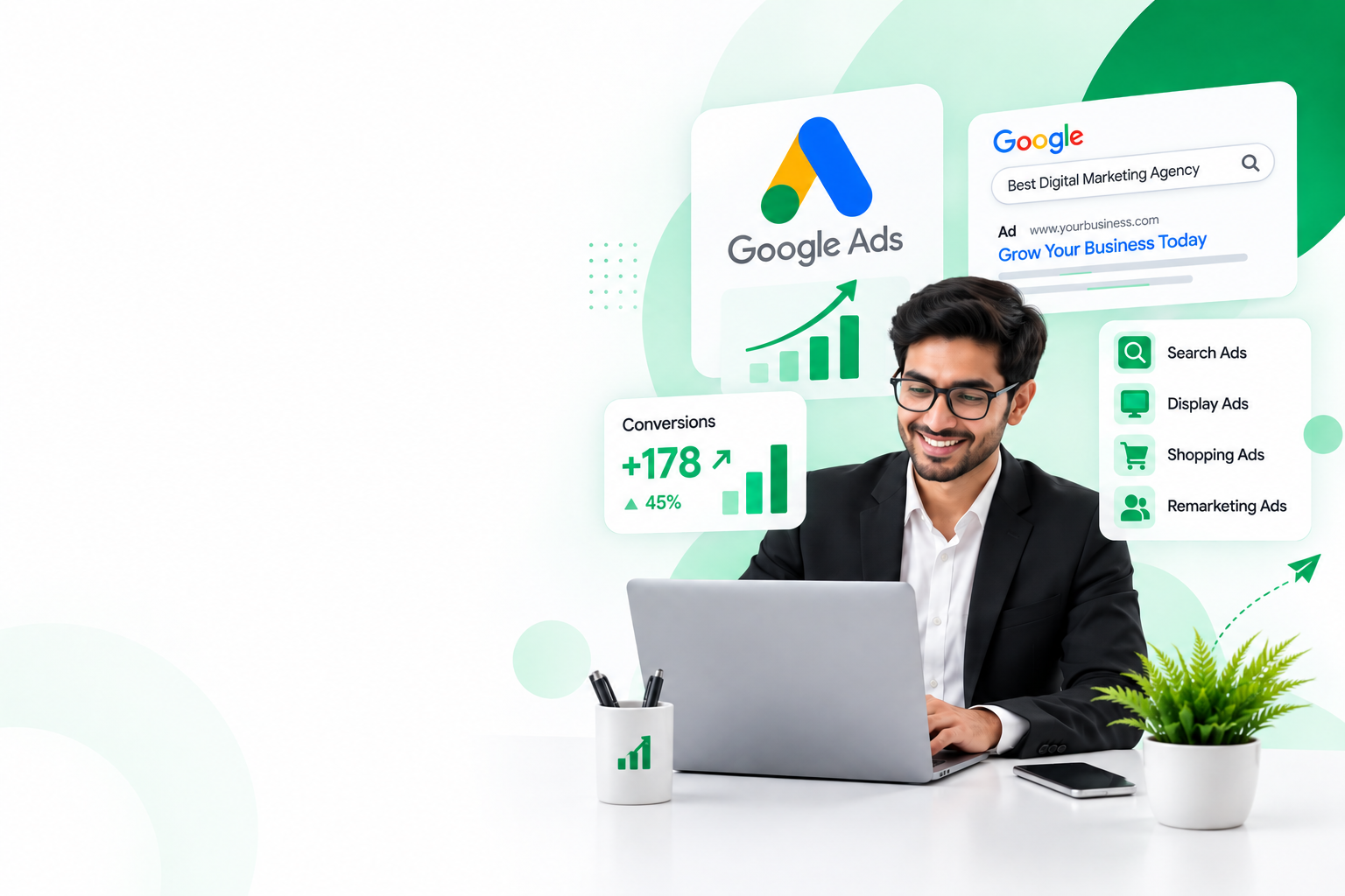 Google Ads PPC advertising services for lead generation and business growth